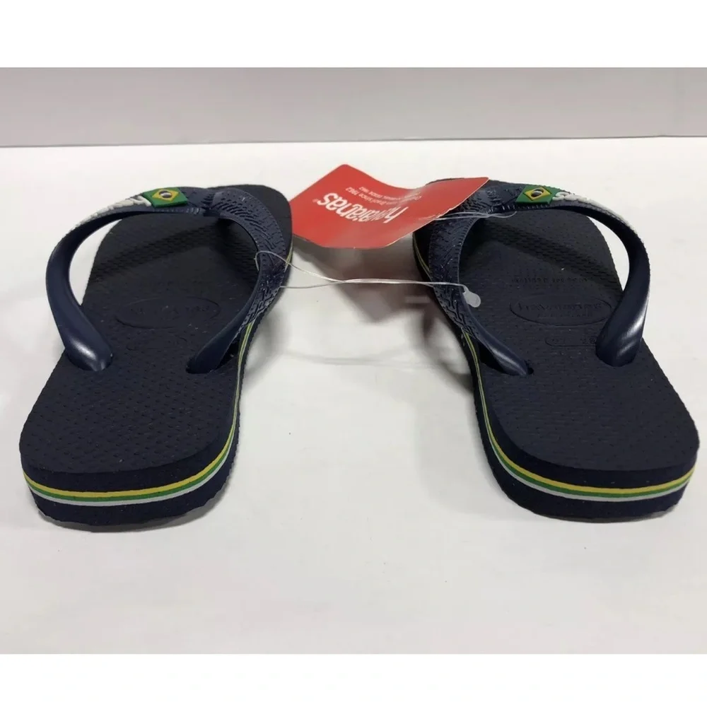 Havaianas Little Kids’ Flip Flop Sandals Blue, Girls’ Size 11-12 M